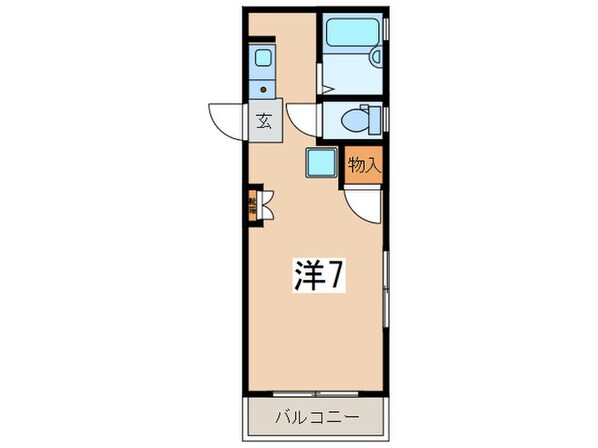 メゾンストリームの物件間取画像